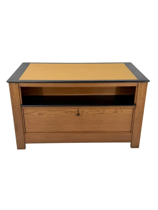 Art Deco Modernist Free-Standing Desk by J.A. Muntendam for L.O.V. Oosterbeek